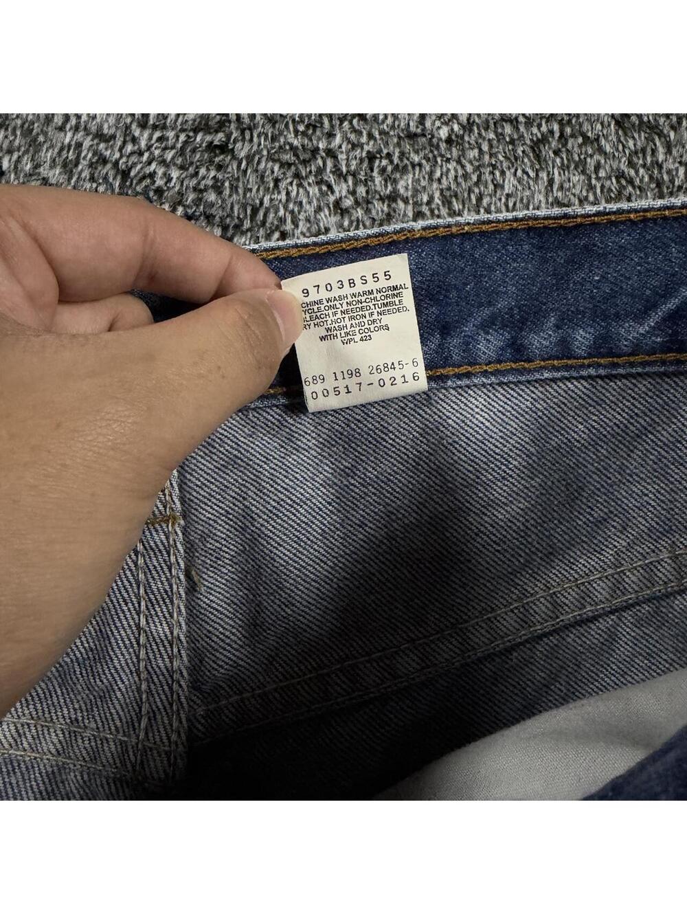 Vintage 90s Levi’s 517 Faded Bootcut Jeans - Fits 33x29! - Picture 5 of 8
